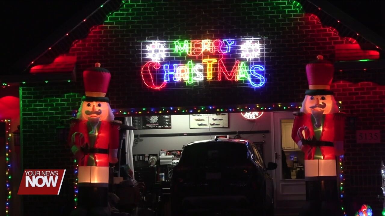 Christmas displays light up for annual Shawnee Luminary